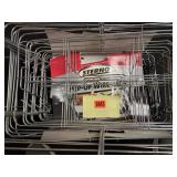12 - Sterno, pop-up wire racks