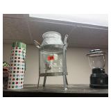 Beverage dispenser, wine box and lantern