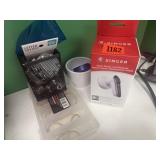 Misc office supplies and fabric shaver