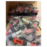 Bags of alcohol bottle pour toppers