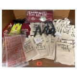 Gift bags and canvas totes