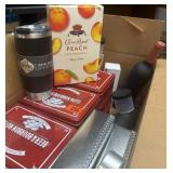 Empty boxes and tins