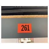 Large metal shelf!  No contents included