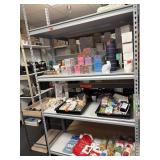 Large metal shelf only. No contents included