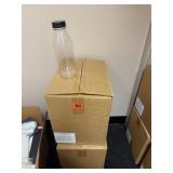 (30) 2 boxes of plastic bottles with lids 32 oz.