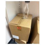 (30) 2 boxes of plastic bottles with lids 30 oz