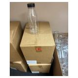 (30) 2 boxes of bottles with lids 32 oz