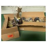 Lot of small plastic trophies