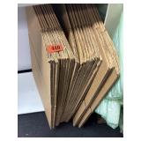 Lot of 20 - 20 x 12 x 12 cardboard boxes.