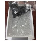 50ml mini plastic bottles with lids.