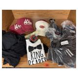 Wedding/wine clothing/hats NEW