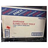 Toilet paper dispenser. New, inbox.