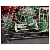 Cooler & cooler door display racks. Entire shelf.