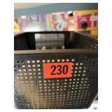 Plastic tote with coozies