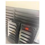 Wall mount office organizers