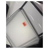 Sign paper and collapsing cubic organizer