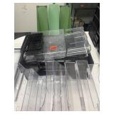 Plastic office organizers