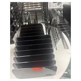 Wire and plastic office organizers