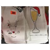 Various holiday hand towels
