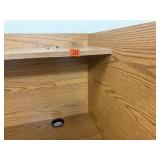 One piece desk divider! Bring help and truck