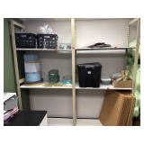 Adjustable metal shelf. 86ï¿½x 88ï¿½x18ï¿½ Shelf only,