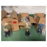 Boxes of plastic trophies
