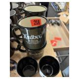 Whiskey mugs and ying yang cups