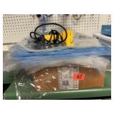 Heat gun with plastic wrap
