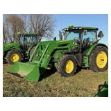 John Deere 6105R Tractor w/ Loader