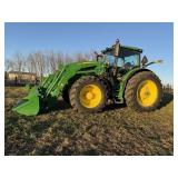 2019 John Deere 6175R Tractor w/ Loader