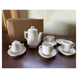 Miniature tea set