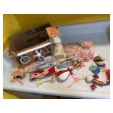 Baby dolls, toys, rattles
