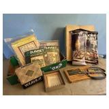 Weaving loom, rug & needlepoint kits
