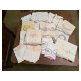 Embroidered pillow cases