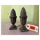 Wood finials