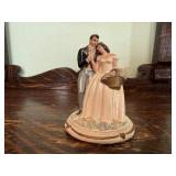 Vintage bride & groom