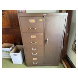 Industrial safe filing cabinet