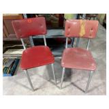 Vintage diner chairs (2)