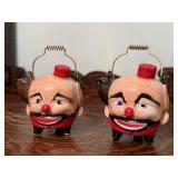 Clown salt & pepper shaker set