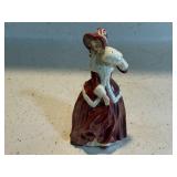 Victorian lady statue