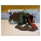 Miniature nativity set