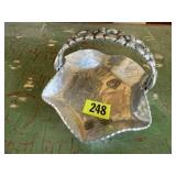 Tulip embossed basket