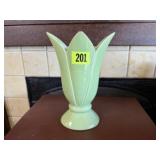 Green vase