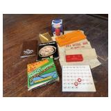 Change dish, money candle, bank bags