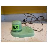 Jadeite cigarette table lighter