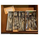 Stainless silverware