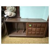 Record album cabinet