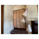 Mid century suspension floor lamp