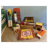 Oscar Mayer inflatable, flashlights, label maker