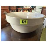 White stoneware bowl